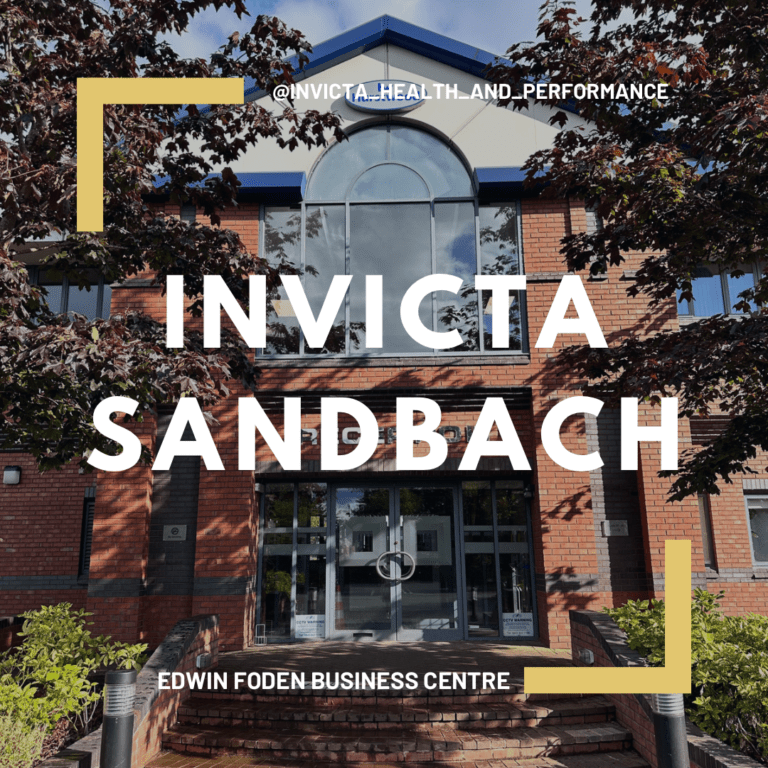 Invicta Sandbach – our new clinic location