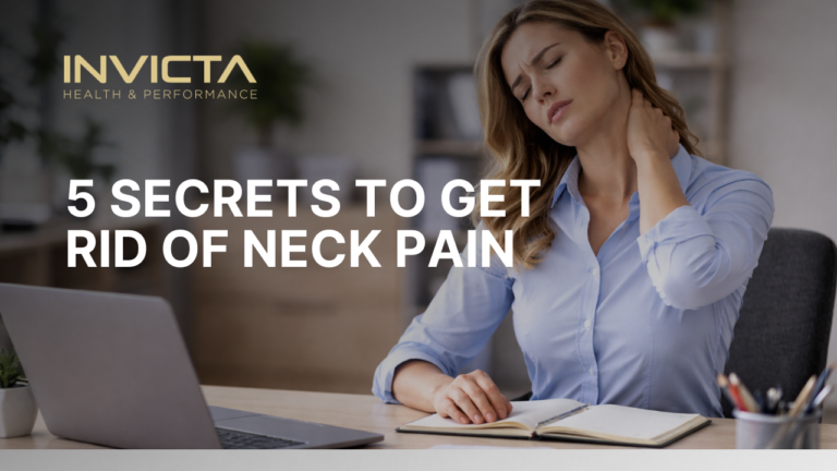 5 Secrets To Get Rid Of Neck Pain